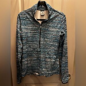 Nike Pro Dri-Fit Size L 1/2 Zip Running Jacket EUC